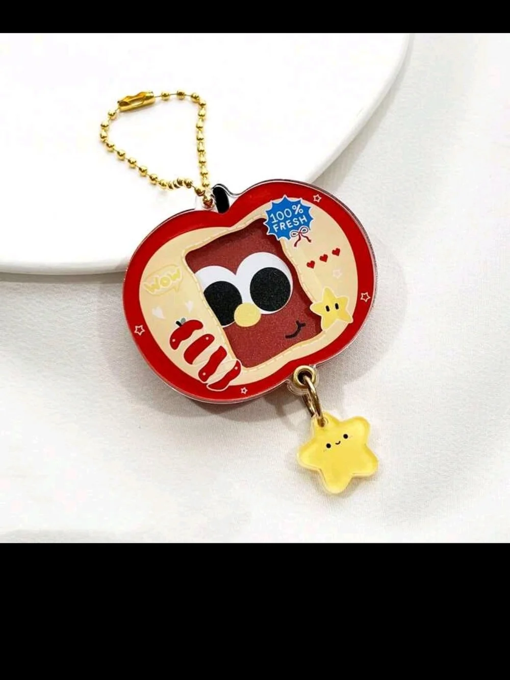 ♥️🍎Mini Keychain/Card/Pic Holder